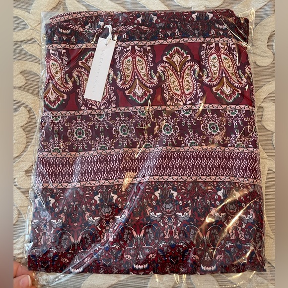 NWT Le Salty Songbird Kimono in Sangria - Picture 3 of 5